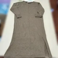 BAYFLOW ニットワンピース ブラウン 3