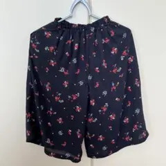 Global work 花柄ボトムス サイズ/カラー Mネイビー XLレッド