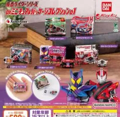 仮面ライダーシリーズ DXミニチュア＆パッケージコレクション01 全5種セット
