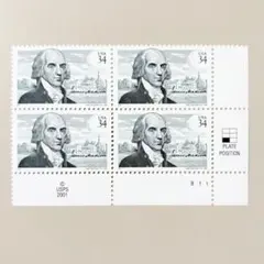 ジョン・F・ケネディ追悼記念切手 5セント 未使用切手 6枚 1964年発行