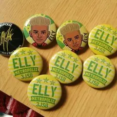 ELLY　缶バッチ　MP　セット