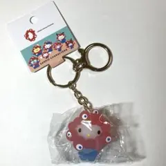 大阪万博 サンリオ ミャクミャク クリアキーホルダー ハローキティ
