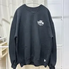 90s USA製 ラッセルアスレティック スウェット 黒 XL 刺繍タグのサムネイル