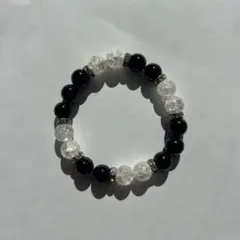 数珠ブレスレット おしゃれ アクセサリー ワンポイント