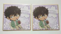 名探偵コナン　松田陣平　色紙　コナンカフェ　セガラッキーくじ　警察学校組　ハロ嫁