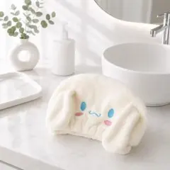 シナモロール ヘアドライタオル キャップのサムネイル