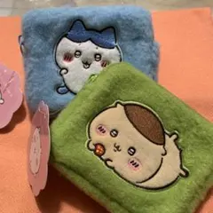ちいかわ　ふわふわミニポーチ くりまんじゅう&ハチワレ　2種セット