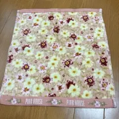 PINK HOUSE ウォッシュタオル 花柄 ピンクのサムネイル