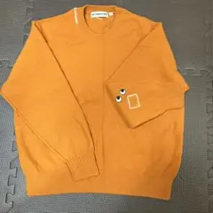UNIQLO ANYA HINDMARCH ニット オレンジ XXL