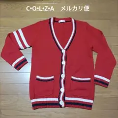 最終値下　C•O•L•Z•A　コルザ　カーディガン　Lサイズ　赤色