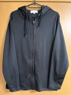 LOGOS ロゴスデイズ　メッシュパーカー　黒　Mサイズ