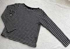 ユニクロ長袖ボーダーTシャツ150㎝