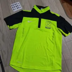 【希少】NIKE NFTB DRI-FIT ポロシャツ 蛍光イエロー S メンズ