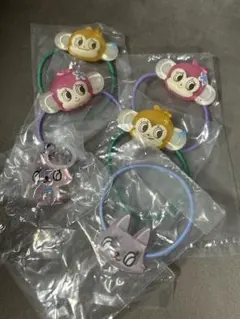 ナルミヤキャラクターズ　ガチャ　ヘアゴム　めじるしアクセサリー