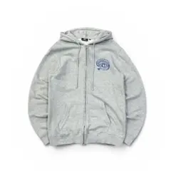 美品 00s Y2k QuikSilver 短丈 ジップアップフーディ メンズLのサムネイル