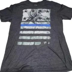 Tシャツ　アニマル　男女兼用　US古着　動物　半袖　お洒落　一点限り　XL