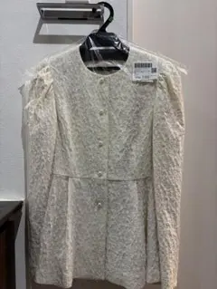 ふくれジャガードパール釦ジャケット 9号サイズ 定価¥23,100（税込）