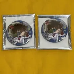 コナン　缶バッジ　ミニキャラ　キッド　2点