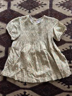 zarababy フラワーワンピース 花柄