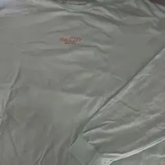 BACK NUMBER 長袖カットソー L ミントグリーン