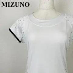 MIZUNO Disney 半袖Tシャツ ドット 白 M 1400-Bのサムネイル