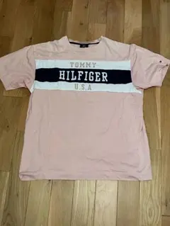 TOMMY HILFIGER Tシャツ ピンク Lサイズ