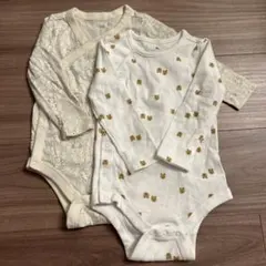 baby GAP クマ柄ロンパース 6-12ヶ月 2点セット