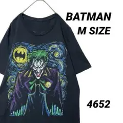 ジョーカー バットマン Tシャツ ゴッホ 星月夜 アート アメコミ 公式 黒 Mのサムネイル