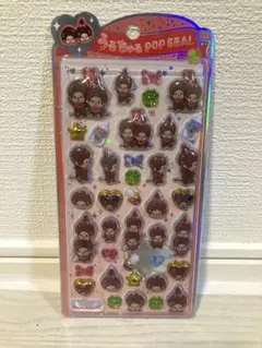 新品 正規品 うるちゅるPOPシール モンチッチ フル キャラクター キラキラ