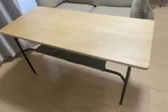 無印良品】木製折りたたみテーブル・幅120cm・オーク材 - メルカリ