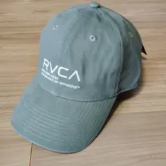 RVCA ベースボールキャップ グレー 刺繍ロゴのサムネイル