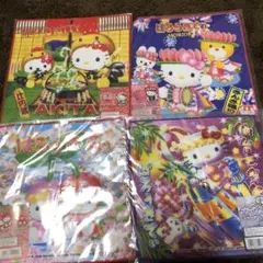 【東北】ハローキティ タオル 4枚セット