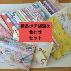 横長　ポチ袋セット　3つ折り札入ります　即購入可能