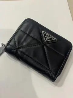 PRADAキルティング コインケース／カードケース 海外ノベルティ ブラック