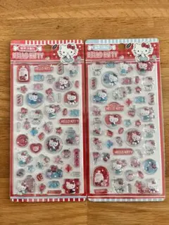 【新品未使用】キティちゃんシール2枚セット