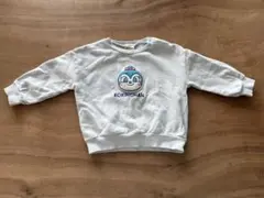 コキンちゃん サガラ刺繍 長袖トレーナー 90cm 水色