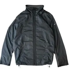 00s NIKE ナイロンジャケット archive ブラック y2k テック系