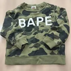2026年最新】A BATHING APE 子供用トレーナーの人気アイテム - メルカリ