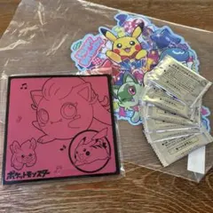 ポケモンシール ホルダー2024年 未開封シール6枚（2025）