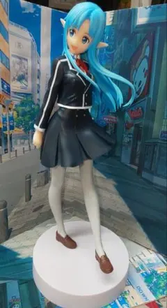 ソード未開封　アート・オンラインEXQフィギュア アスナ 帰還者学校制服ver.