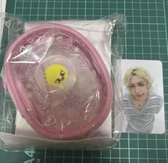 SKZ 5'CLOCK ペンミグッズSKZOO クリアポーチ　(ポガリ)