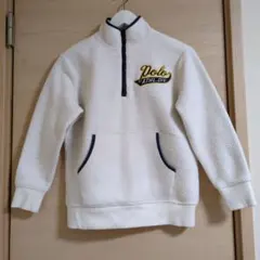 『ポロラルフローレン』ハーフジップフリースプルオーバーキッズ150（10〜12才