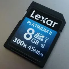 Lexar Platinum II SDカード 8GB