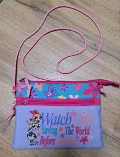 パワーパフガールズ　サコッシュ　ミニショルダーバッグ