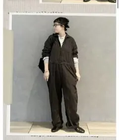 journal standard luxe HTS コットンリネンオーバーオールのサムネイル