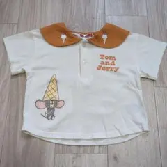 トムとジェリー襟付きTシャツ 80cmのサムネイル