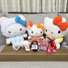 サンリオ ハローキティ ぬいぐるみ マスコット チャーム まとめ売り6点セット