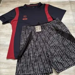 ★新品&美品2点セット★プーマ　サッカー　Tシャツ　ショートパンツ　XL 上下