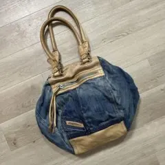 DIESEL デニム ショルダーバッグ