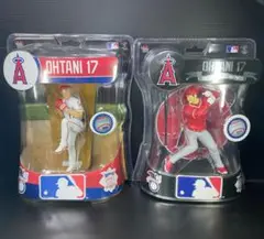 【限定生産】大谷翔平 2018 エンゼルス二刀流フィギュア投打2体セット限定版